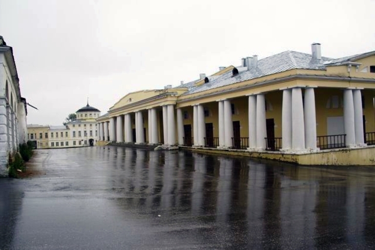 В Касимове реставрируют Торговые ряды