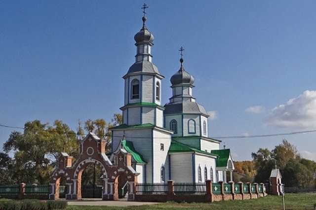 На родине Пластова сожгли деревянный храм