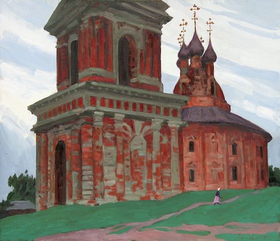 Благотворительный пленэр в Курбе