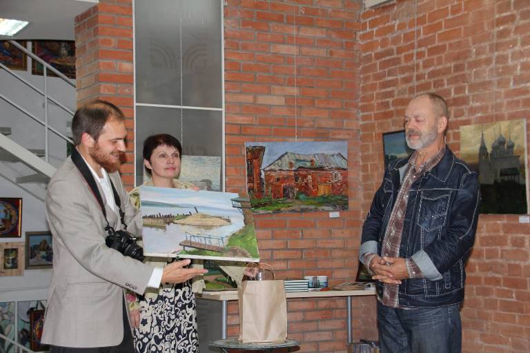 Картины в пользу Соляных складов графа Строганова