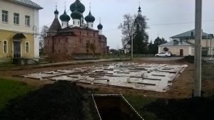 В Авраамиевом монастыре работают строители, археологи и прокуратура